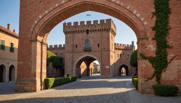 Castillet perpignan : porte fortifiée, musée catalan et symbole avec les cottages de perpignan